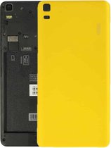 Lenovo K3 Note / K50-T5 / A7000 Turbo batterij achterkant (geel)