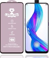 Voor OPPO Realme X 9H HD High Alumina Full Screen Tempered Glass Film