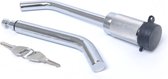 Dual Bent Pin Receiver Lock 5/8 inch & 1/2 inch Tow Trailer Hitch Pin Lock met sleutels voor Trailer RV