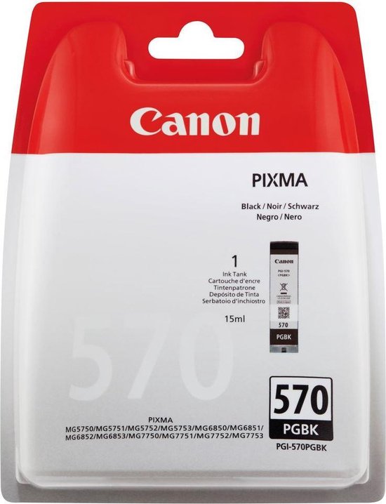 Canon Can Pgi-570 Zwart 15ml Orig