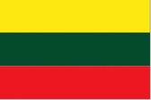 vlag Litouwen 30x45cm