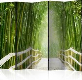 Kamerscherm - Scheidingswand - Vouwscherm - Magical world of green II [Room Dividers] 225x172 - Artgeist Vouwscherm