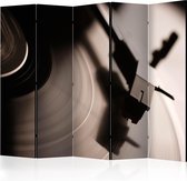 Kamerscherm - Scheidingswand - Vouwscherm - Gramophone and vinyl record II [Room Dividers] 225x172 - Artgeist Vouwscherm