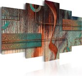 Schilderijen Op Canvas - Schilderij - Abstract Melody 200x100 - Artgeist Schilderij