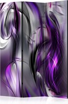 Kamerscherm - Scheidingswand - Vouwscherm - Purple Swirls [Room Dividers] 135x172 - Artgeist Vouwscherm