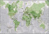 Maps International - Wereldkaart - Glow in the Dark