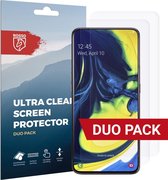 Rosso Samsung Galaxy A80 Ultra Clear Screen Protector Duo Pack