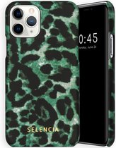 Selencia Maya Fashion Backcover iPhone 11 Pro hoesje - Green Panther