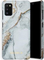 Selencia Maya Fashion Backcover Samsung Galaxy A41 hoesje - Marble Stone