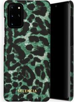 Selencia Maya Fashion Backcover Samsung Galaxy S20 Plus hoesje - Green Panther