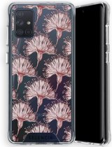 Selencia Zarya Fashion Extra Beschermende Backcover Samsung Galaxy A71 hoesje - Flowers