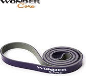 Wonder Core Pull Up Band 2,1 cm  Paars/Grijs - Fitnessaccessoire