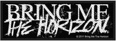 Bring Me The Horizon Patch Horror Logo Zwart