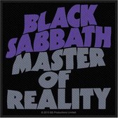 Black Sabbath Patch Master Of Reality Zwart