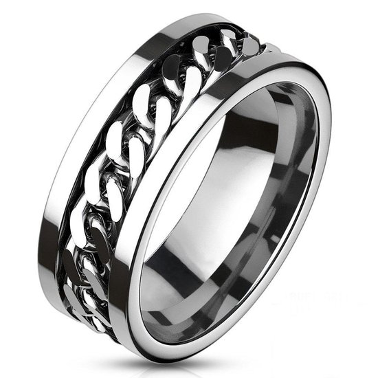 Ringen Mannen - Ring Mannen - Ring Heren - Zilverkleurig - Heren Ring - Ring  - Met... | bol