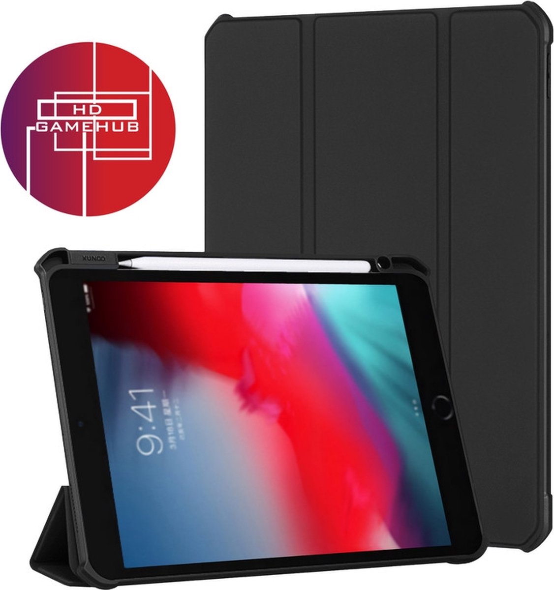 iPad Air 2019 Beetle Case Tri-Fold hoesje met stylus