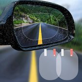 Autospiegel sticker - All weather - All season - Coating - Condens - Seizoen proof - Veiligheid -