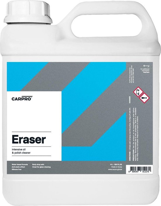 CarPro Eraser 4 Liter  Intensive Oil and Polish Cleaner Spray