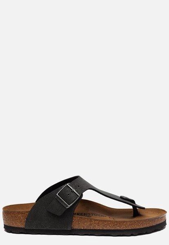 Birkenstock Ramses Regular Finished Birko-Flor Nubuck Heren Teenslipper -  Zwart - Maat 40 | bol.com