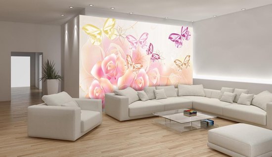 Cream Photomural, revêtement mural