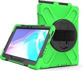 Samsung Galaxy Tab Active Pro Cover - Hand Strap Armor Case - Groen