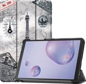 Samsung Galaxy Tab A 8.4 (2020) hoes - Tri-Fold Book Case - Eiffeltoren