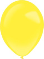 Amscan Ballonnen 13 Cm Latex Geel 100 Stuks