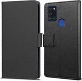 Samsung Galaxy A21s hoesje - Book Wallet Case  - zwart