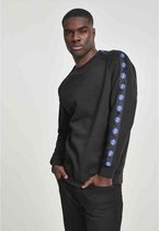 Urban Classics NASA Crewneck sweater/trui -L- NASA Insignia Tape Zwart