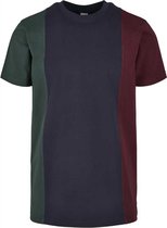 Urban Classics Heren Tshirt -M- Tripple Groen/Blauw