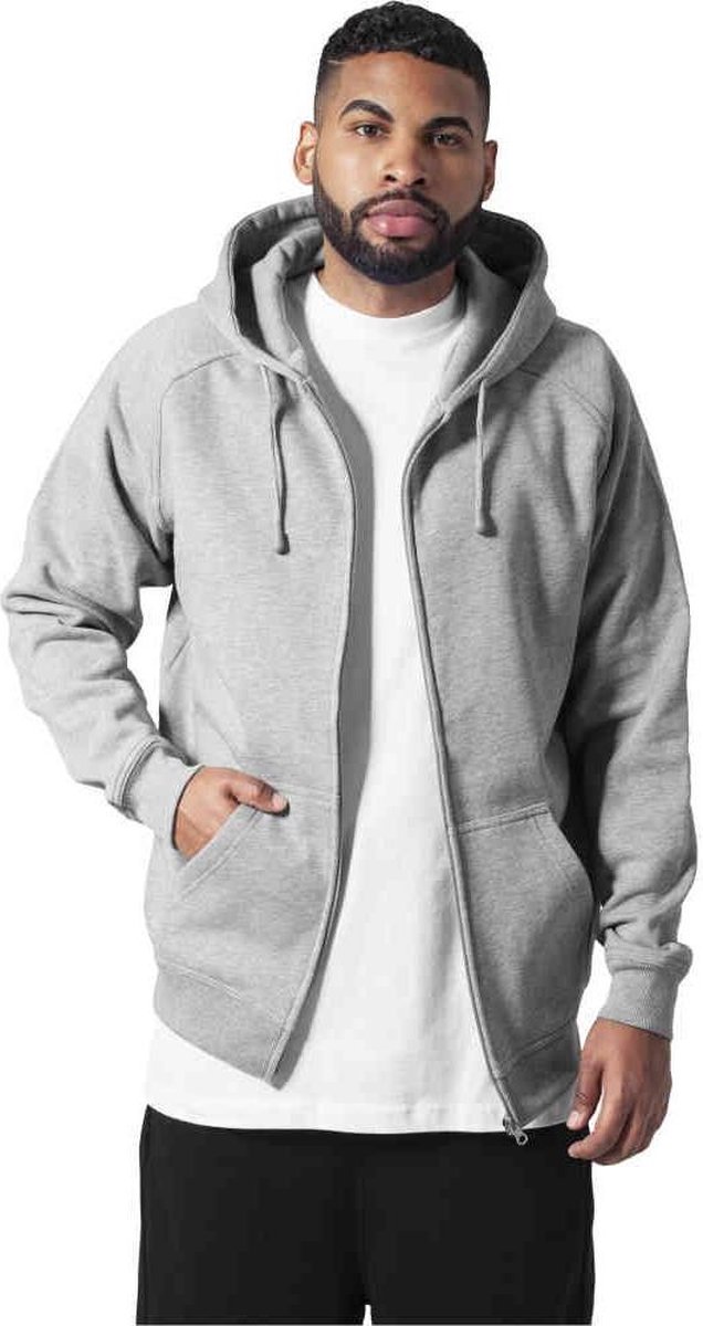 Urban Classics Basic Vest met capuchon 4XL Grijs