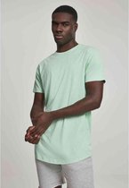 Urban Classics Heren Tshirt -5XL- Shaped Long Groen