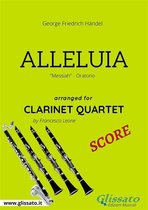 Alleluia - Clarinet Quartet SCORE