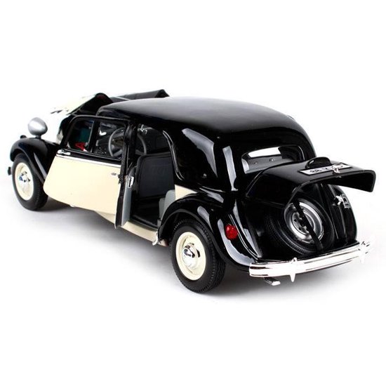 Citroen traction 1952, 15cv 6cyl, maisto 1/18, - Modélisme
