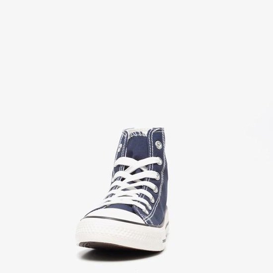 Hoge canvas dames gympen - Blauw - Maat 37 | bol.com