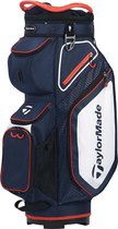 TaylorMade Pro Cart 8.0 Cartbag - Blauw Wit Rood