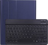 Lunso - afneembare Keyboard hoes (verlicht) - Geschikt voor iPad Pro 11 inch (2020) - Blauw