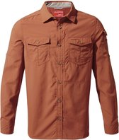 Craghoppers Blouse Adventure Heren Polyamide Bruin Maat S