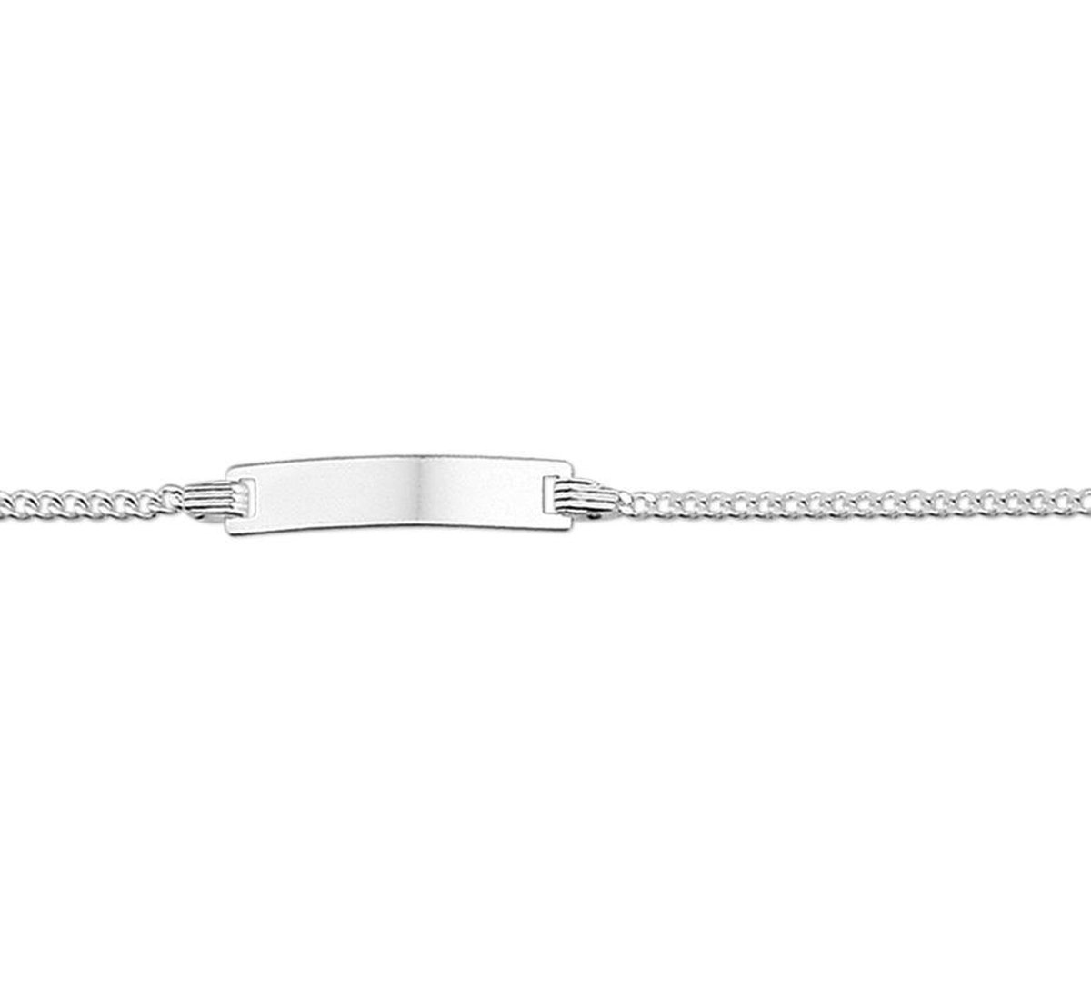 N-joy trendstyle zilveren armband 8766 INCLUSIEF NAAMGRAVURE