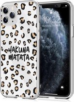 iMoshion Design voor de iPhone 11 Pro hoesje - Luipaard - Bruin / Zwart