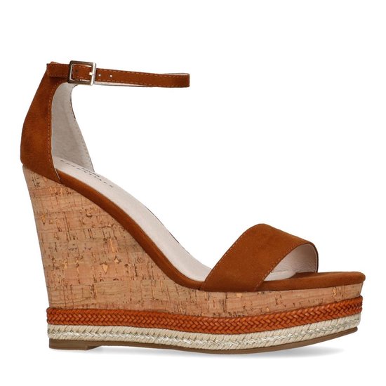 Sacha - Dames - Cognac sleehakken - Maat 39 | bol.com