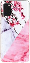 Coverup Marmer TPU Back Cover - Geschikt voor Samsung Galaxy A41 Hoesje -