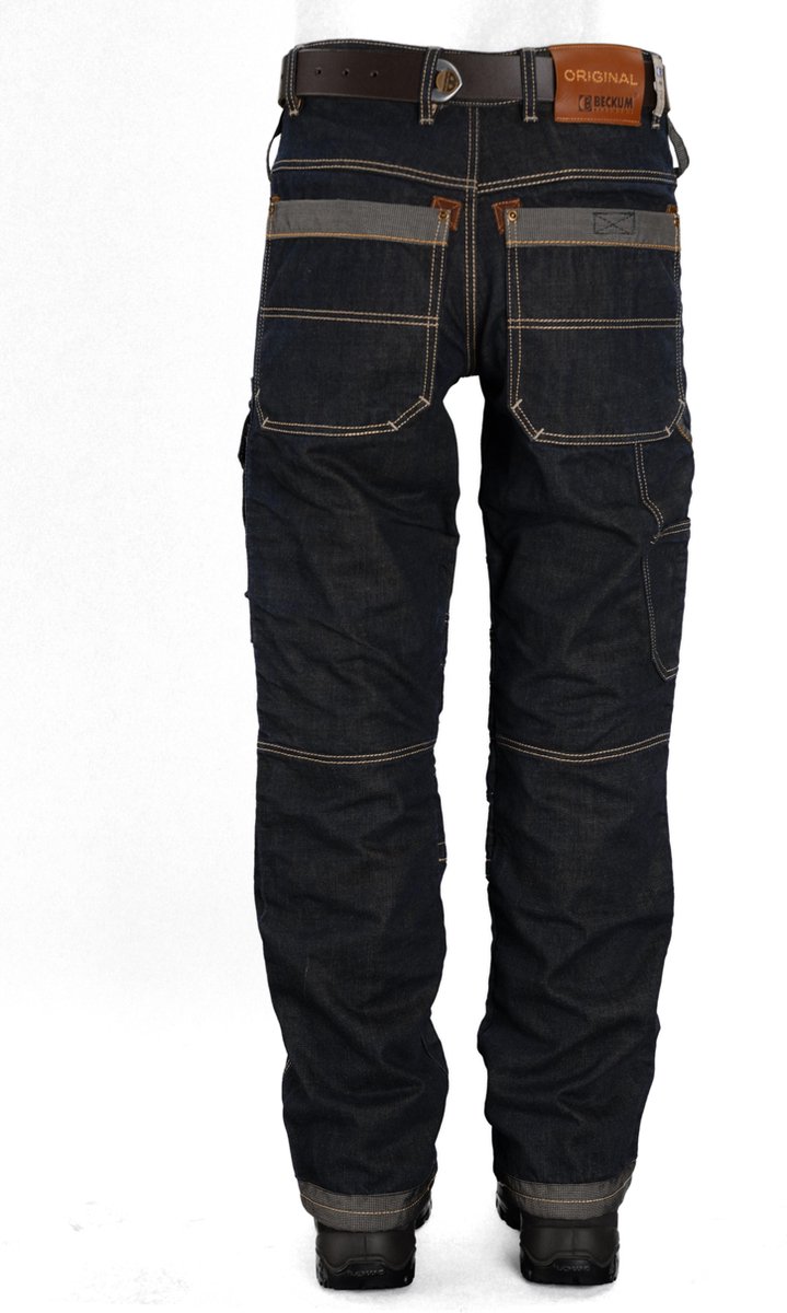 Beckum Workwear EBT24 Jeans zonder B-Protect Knie Denim blue 44 32