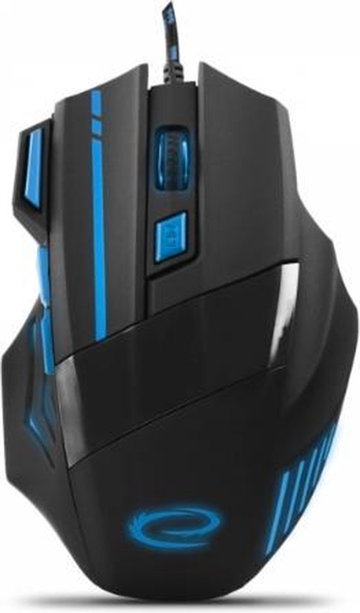 Esperanza EGM201B muis Rechtshandig USB Type-A Optisch 2400 DPI