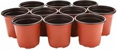 WiseGoods Bloempotten - 100 Stuks - Pot voor Planten en Bloemen - Planten Pot - Zaaien - Tuin Accessoires