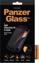 PanzerGlass Case Friendly Gehard Glas Privacy Screenprotector Geschikt voor Apple iPhone SE (2020) - Zwart