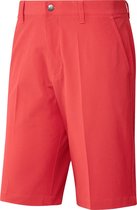 Adidas Golfbroek Kort Ultimate365 Heren Polyester Koraalrood Mt 38
