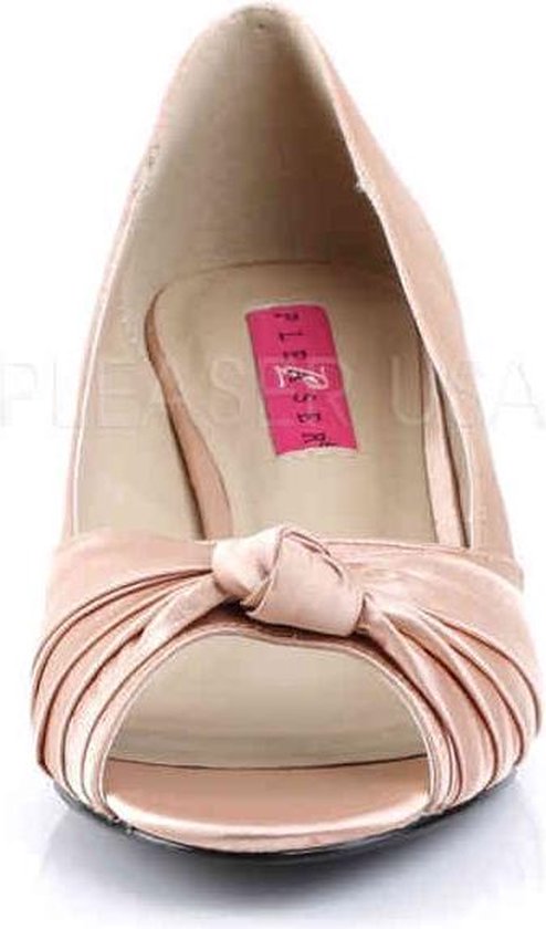 Pleaser Pink Label Pumps -41 Shoes- FAB-422 Paaldans schoenen Creme |  bol.com