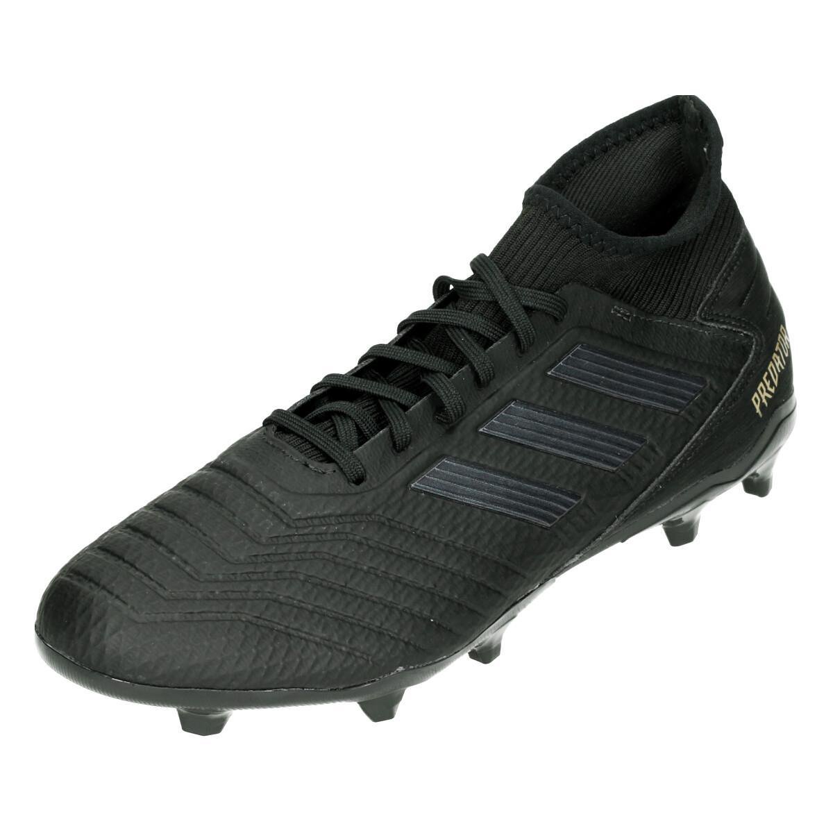 Adidas Predator 19.3 FG Voetbalschoenen - Gras/Kunstgras (FG/AG) - zwart -  47 1/3 | bol.com