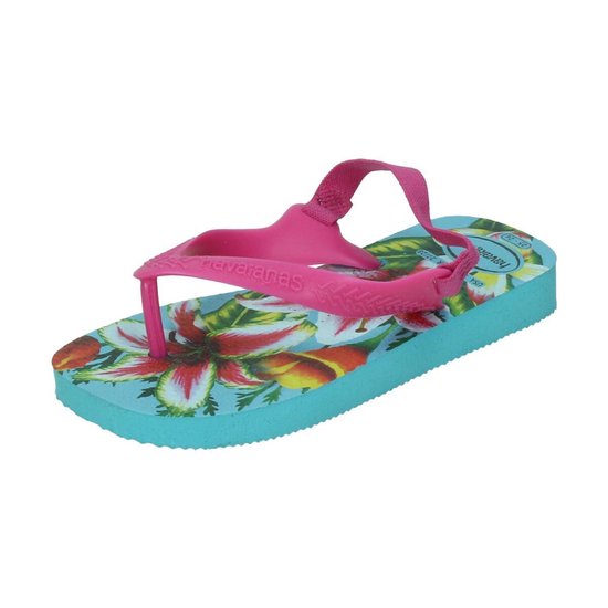 Chaussons Filles Havaianas Baby Chic II - Bleu - Taille 22 | bol.com